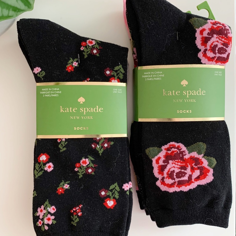 NWT Kate Spade Sock packs